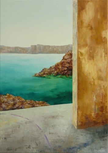 L'histoire commence ici by Laurelle Bessé, 油畫 for Sale on Singulart