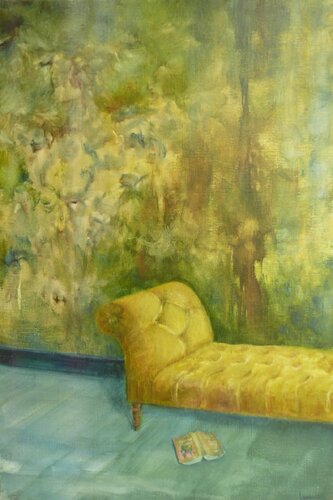 La Tapisserie by Laurelle Bessé, 油畫 for Sale on Singulart