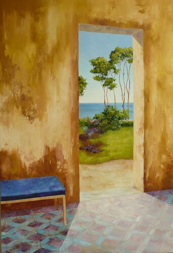 Histoire d'un été by Laurelle Bessé, 油畫 for Sale on Singulart