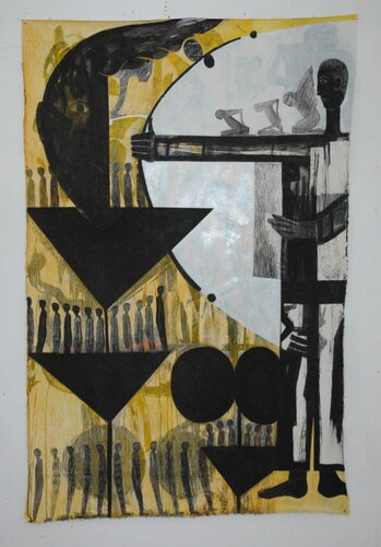 From 'Some of the Times I Have Cried' van Ricky Romain, Schilderij te koop op Singulart