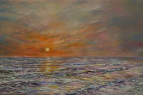 SUNSET SURF van Peter Goodhall, Schilderij te koop op Singulart