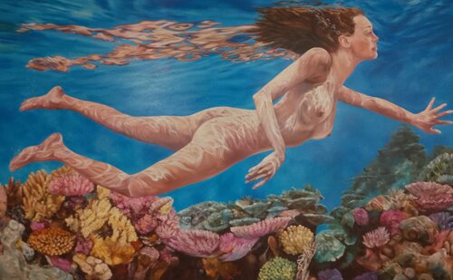 AQUABELLE  I von Peter Goodhall, Malerei kaufen auf Singulart