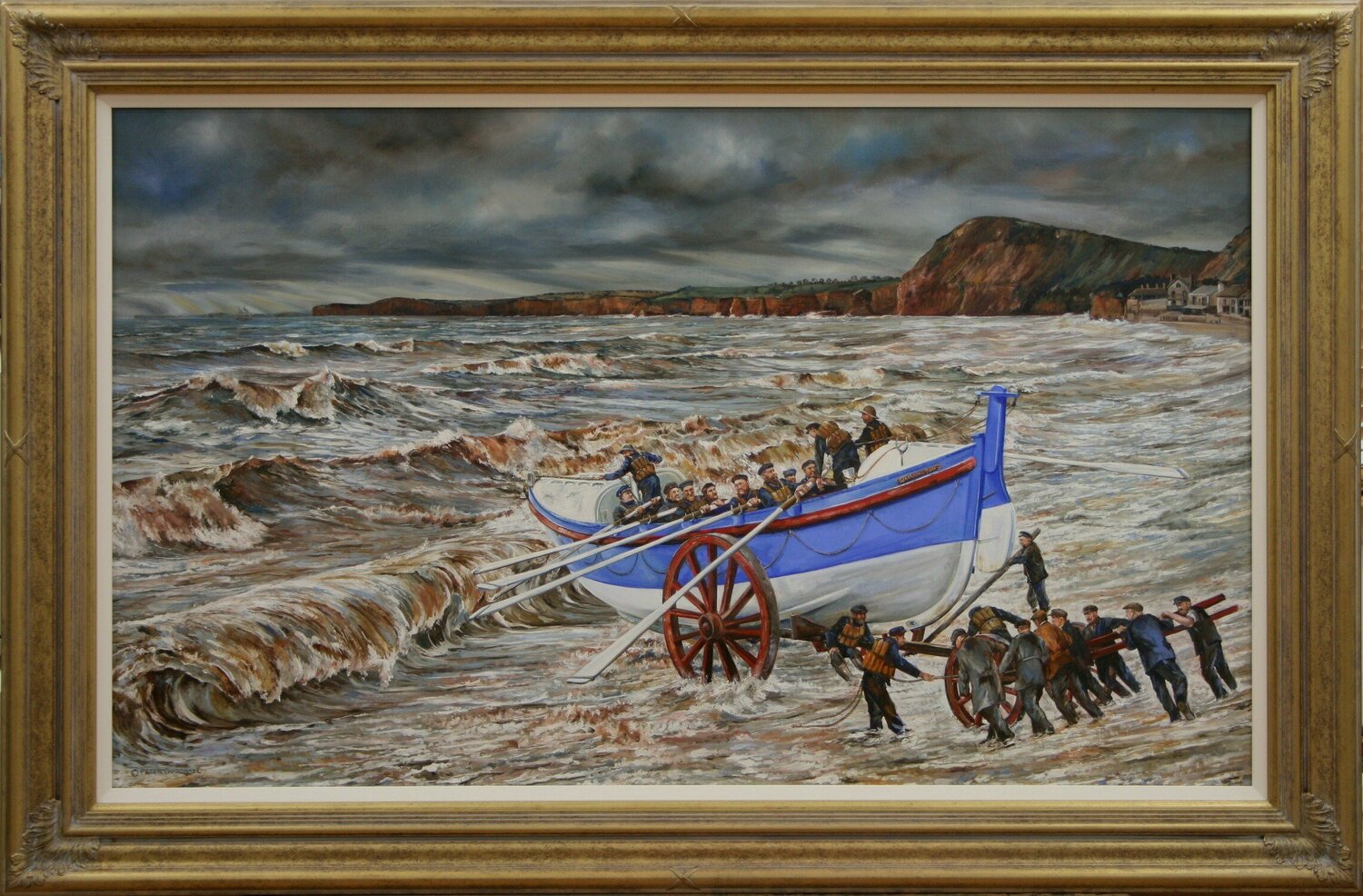 LAUNCHING THE LIFEBOAT Peter Goodhall