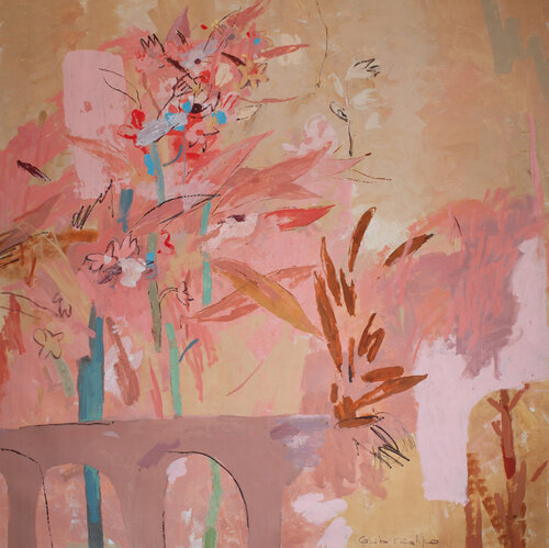Terracotta Flowers by Glib Franko, 회화 for Sale on Singulart