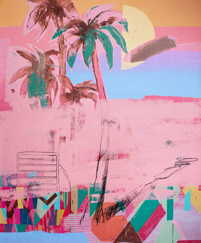 Palms [Transformation] by Glib Franko, 회화 for Sale on Singulart