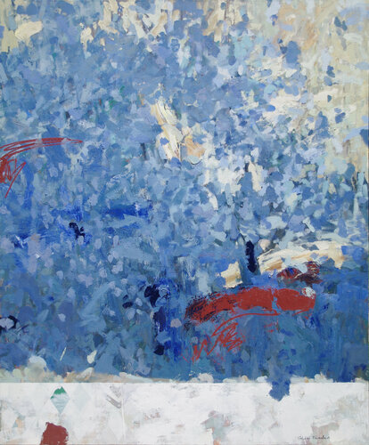 Shades of blue van Glib Franko, Schilderij te koop op Singulart