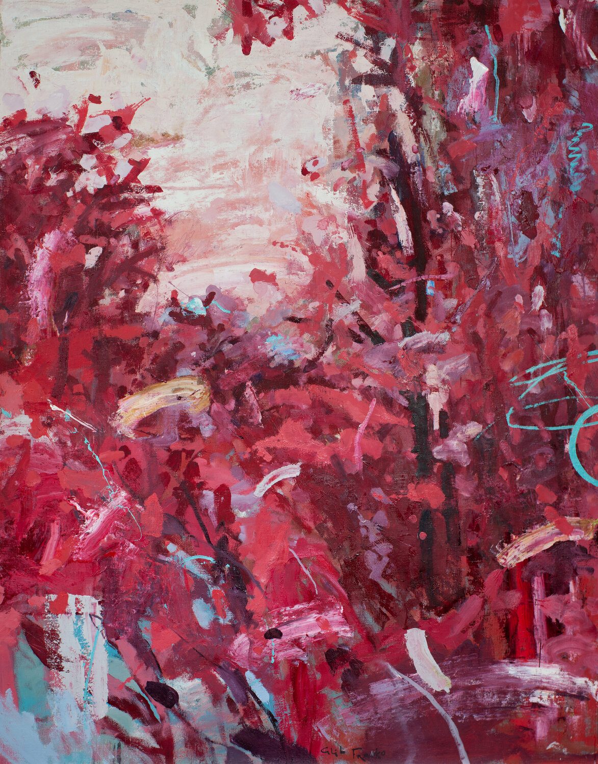 Splash In Red Glib Franko