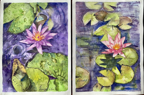 PURPLE HUES Anukta Mukherjee Ghosh