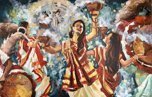 DHAAK DHUNUCHI Anukta Mukherjee Ghosh