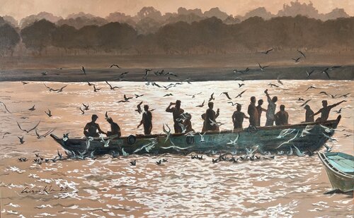 DAWN DATE WITH THE GULLS Anukta Mukherjee Ghosh
