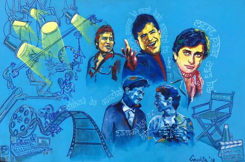 HEARTTHROBS von Anukta Mukherjee Ghosh, Malerei kaufen auf Singulart
