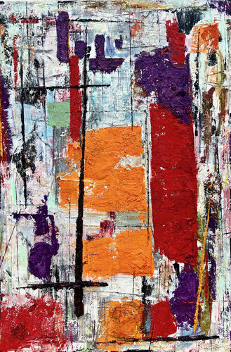 Baron von Scarlett '58 di Matthias Lupri, Pittura in vendita su Singulart