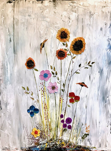 Sunflowers, for You and Me van Matthias Lupri, Schilderij te koop op Singulart