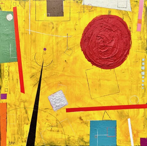 Okeo Square '52 von Matthias Lupri, Malerei kaufen auf Singulart