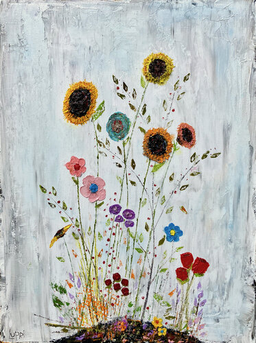 Sunflowers, for Me and You van Matthias Lupri, Schilderij te koop op Singulart
