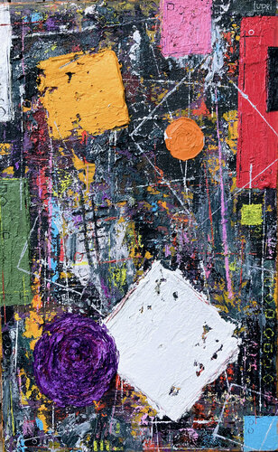 A Pendulum Graffiti di Matthias Lupri, Pittura in vendita su Singulart