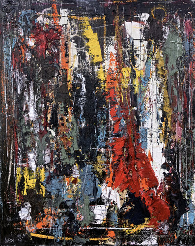 Energy of the Night van Matthias Lupri, Schilderij te koop op Singulart