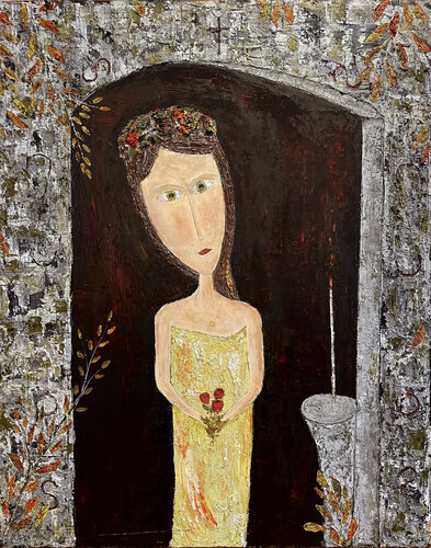 Elle Camilia de Chapelle Porte 1544 Paris van Matthias Lupri, Schilderij te koop op Singulart