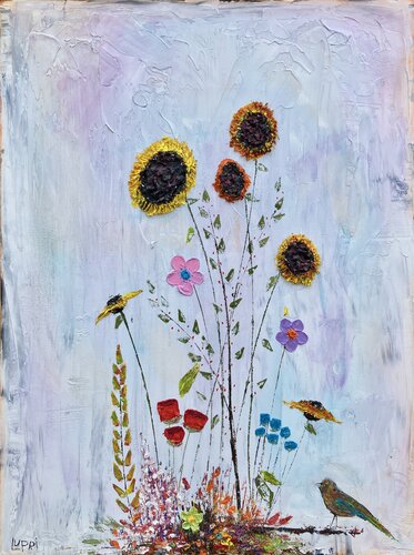 A Sunflower Morning van Matthias Lupri, Schilderij te koop op Singulart