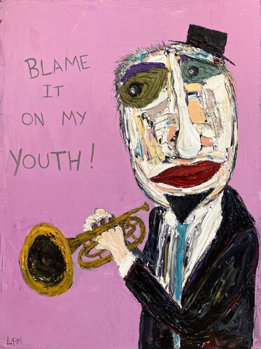 Blame It on My Youth par Matthias Lupri, Peinture en vente sur Singulart