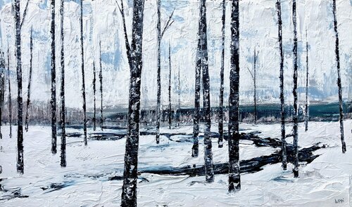 At Vista's Clearing par Matthias Lupri, Peinture en vente sur Singulart