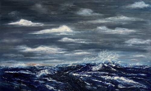 Ocean's Energy par Matthias Lupri, Peinture en vente sur Singulart