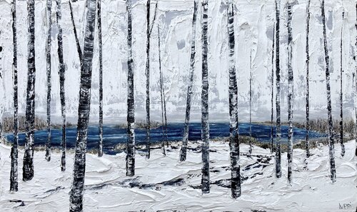 Another Winter's Cove by Matthias Lupri, Painting for Sale on Singulart