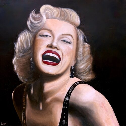 Marilyn Monroe by Matthias Lupri, Painting for Sale on Singulart