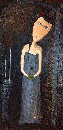 Elle Sophia's Grotto van Matthias Lupri, Schilderij te koop op Singulart