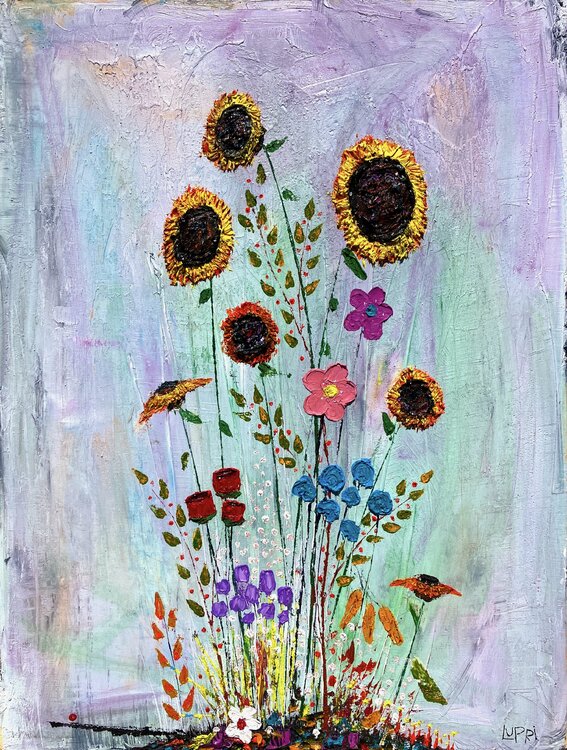 Afternoon Sunflowers Matthias Lupri