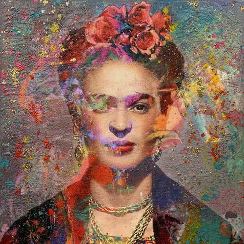 Frida Kahlo di Karin Vermeer, Pittura in vendita su Singulart