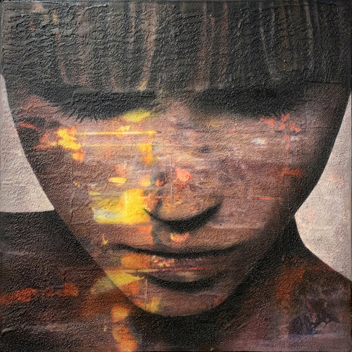 Dark-Y van Karin Vermeer, Schilderij te koop op Singulart