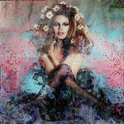 Brigitte Bardot di Karin Vermeer, Pittura in vendita su Singulart