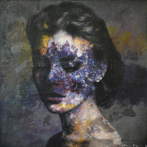 En Bass van Karin Vermeer, Schilderij te koop op Singulart