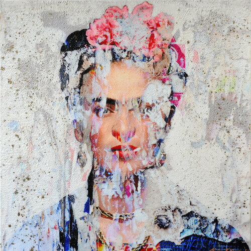 Frida Kahlo van Karin Vermeer, Schilderij te koop op Singulart