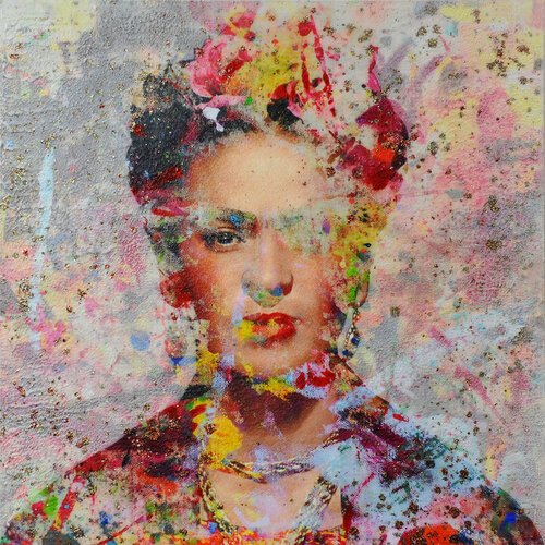 Frida Kahlo di Karin Vermeer, Pittura in vendita su Singulart
