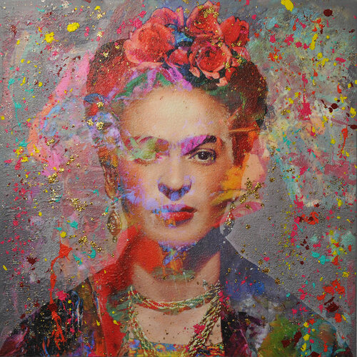 Frida Kahlo di Karin Vermeer, Pittura in vendita su Singulart