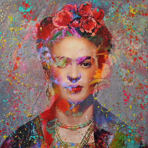 Frida Kahlo di Karin Vermeer, Pittura in vendita su Singulart