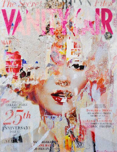 Marilyn Monroe Vanity Fair van Karin Vermeer, Schilderij te koop op Singulart