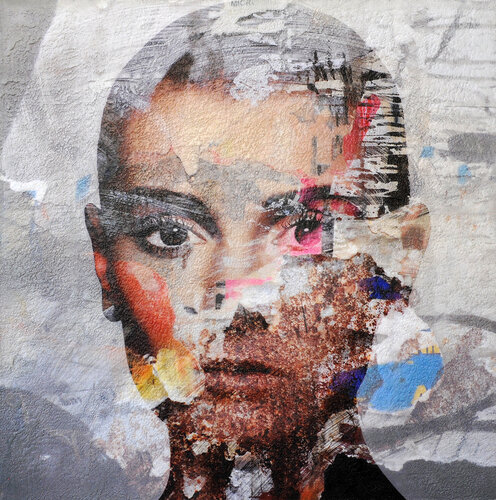 Sinéad O'Connor par Karin Vermeer, Peinture en vente sur Singulart