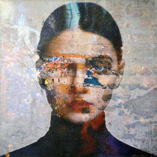 Dark flint par Karin Vermeer, Peinture en vente sur Singulart