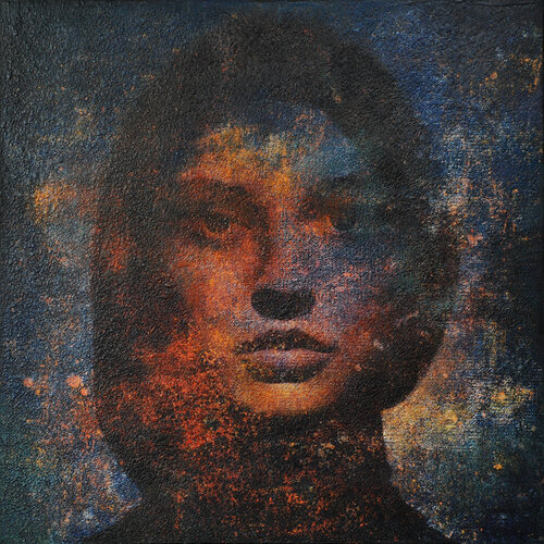 Tigereye 02 par Karin Vermeer, Peinture en vente sur Singulart