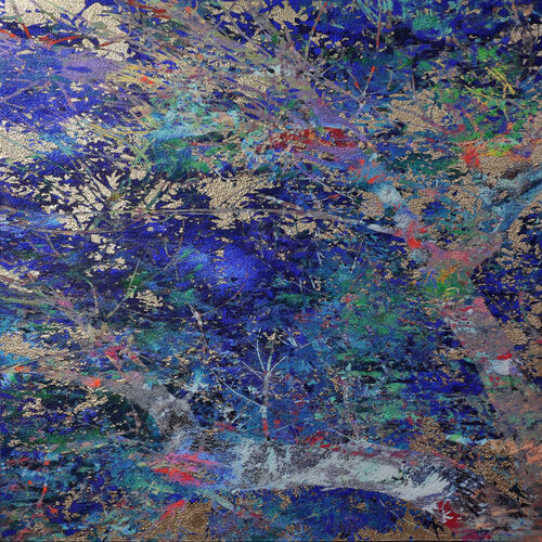 絵画 🔼 ｢ ニアソーリー村 ｣ 27×45cm 油彩画 2012年 . ここは、世界中