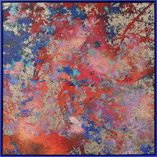Blue & Red Chestnut by Karin Vermeer, Painting for Sale on Singulart