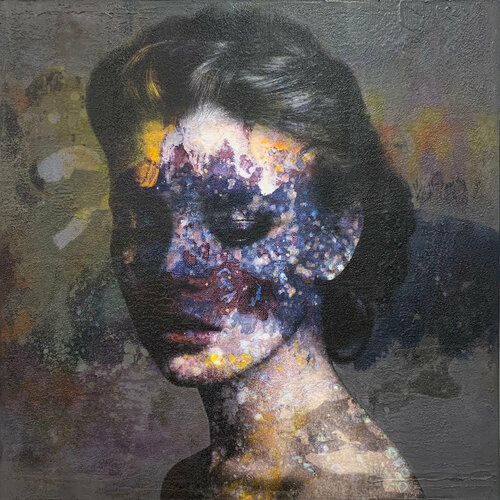 En Bass van Karin Vermeer, Schilderij te koop op Singulart