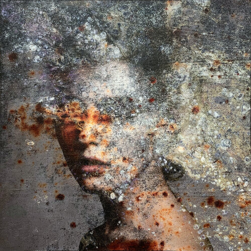 Mandarine van Karin Vermeer, Schilderij te koop op Singulart