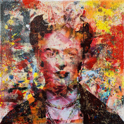 Frida Kahlo di Karin Vermeer, Pittura in vendita su Singulart