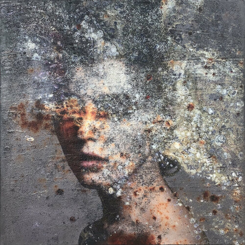 Mandarine di Karin Vermeer, Pittura in vendita su Singulart
