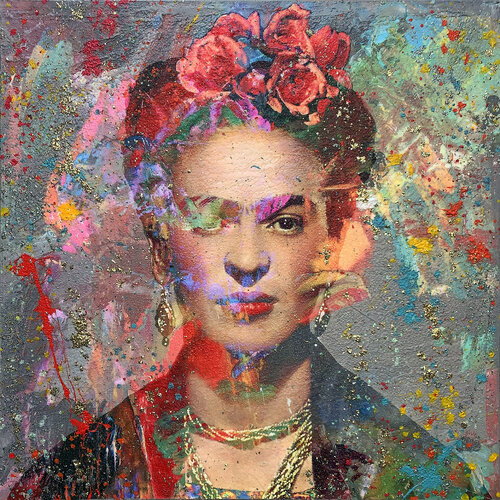 Frida Kahlo di Karin Vermeer, Pittura in vendita su Singulart