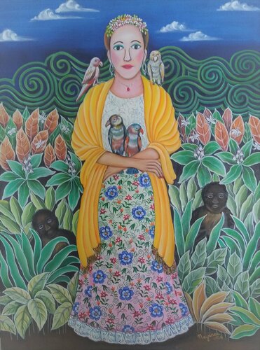 Seneorita di Nayanaa Kanodia, Pittura in vendita su Singulart